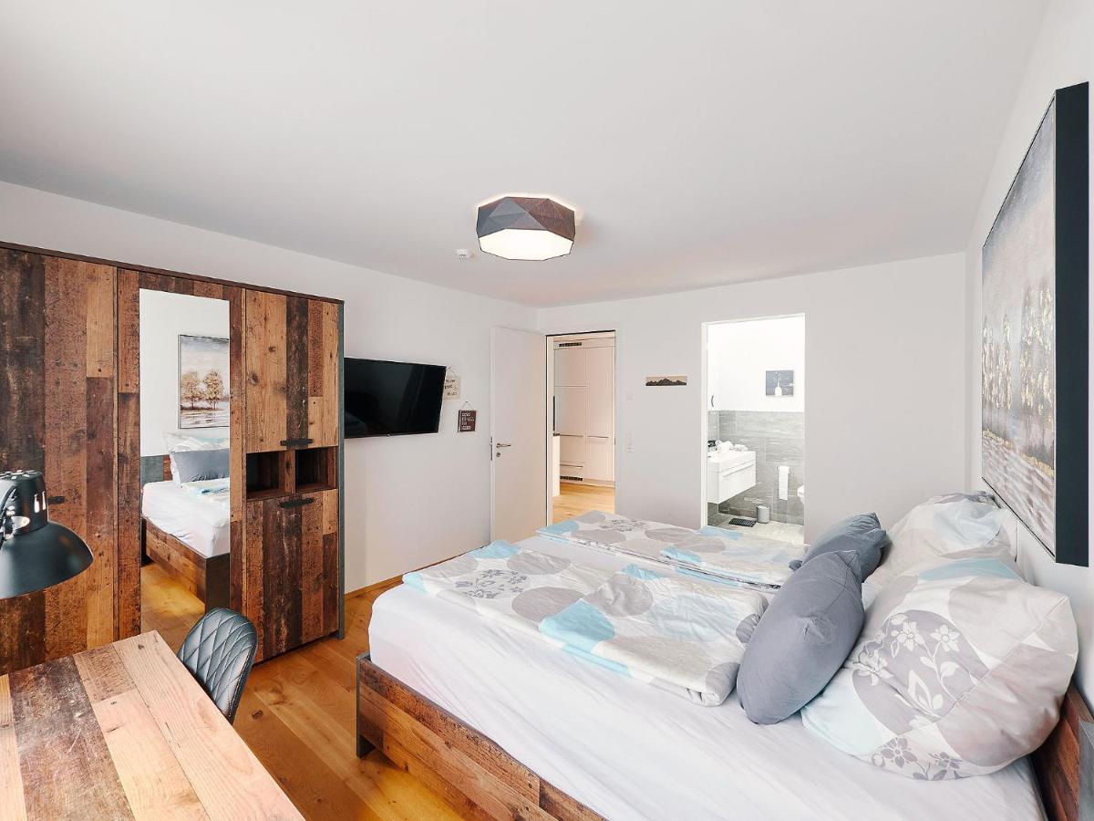 Montanas - Luxuswohnung Mit Kamin - Nahe Caumasee & Talstation Flims Luaran gambar